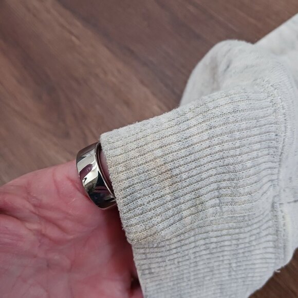 Vintage Stevens Institute of Technology NJ Heather Gray Hoodie Sweatshirt M - Picture 4 of 7